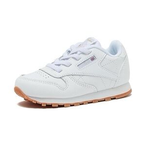 Reebok Kids White and Tan Sneakers